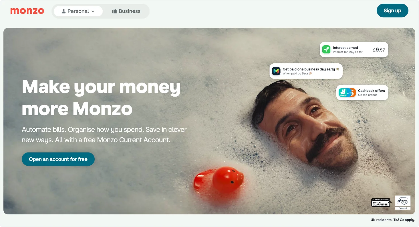 monzo-homepage